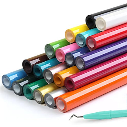 HTV Heat Transfer Vinyl Bundle (20 Count)