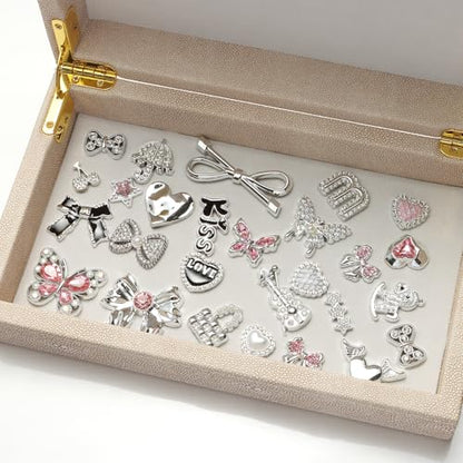 100 Pcs Big Junk Case Charms Kit for Phone Cases & Socks & Shoes