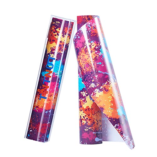 Dark Red Splash Heat Transfer Vinyl Roll