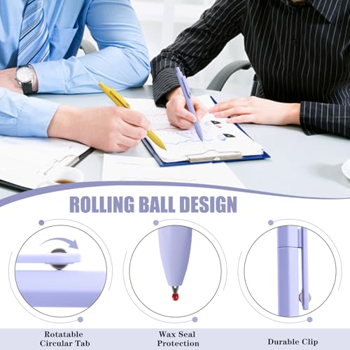 Gel Pens 0.5mm Quick Dry Black Ink Fine Point Smooth Writing Pens for Office School Supplies Stocking Stuffers for Women Girls Nurse Teacher