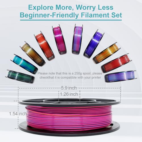 3D Printer Filament Bundle (88.1849 Ounce)