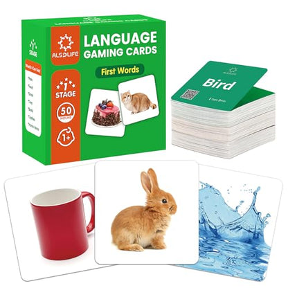 Thick Baby Flash Cards for Toddlers 1 (60 Count)