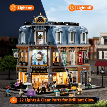 Art Gallery Lighting Building Set
