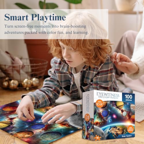 Eyewitness Discovery Puzzle Solar System (100 Count)