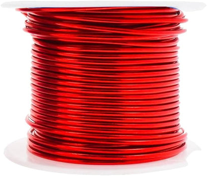 Mandala Crafts 16 Gauge Anodized Aluminum Craft Wire for Jewelry Making - 400 FT Colored Flexible Rainbow Wire - Bendable for Bonsai Armature Crafting Sculpting - Crafty Corner