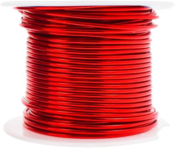 Mandala Crafts 18 Gauge Anodized Aluminum Craft Wire for Jewelry Making - 400 FT Colored Flexible Rainbow Wire - Bendable for Bonsai Armature Crafting Sculpting - Crafty Corner