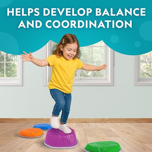 National Geographic Kids Jumbo Balance Stepping Stones 12