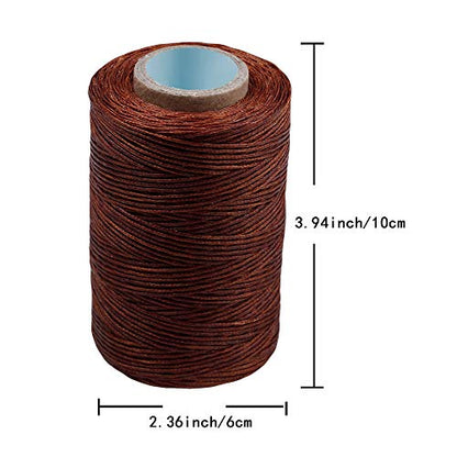 284Yards Leather Sewing Waxed Thread (852 Foot)