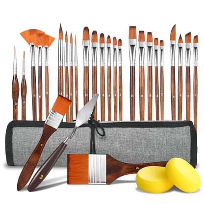 29pcs Paint Brush Set
