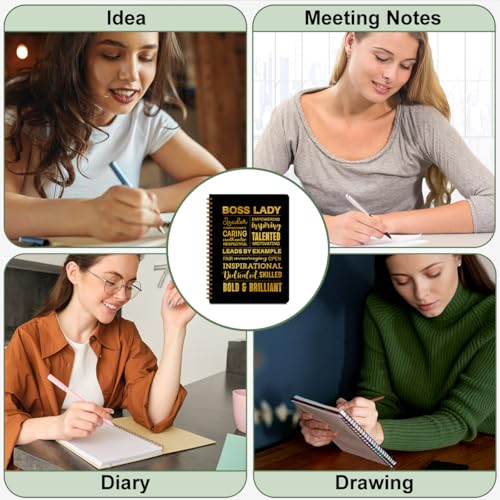 Boss Lady Hardcover Spiral Notebook