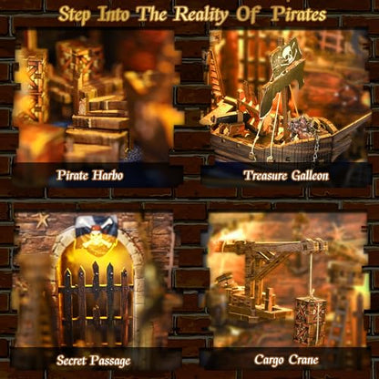 Pirate Book Nook Kit (400 Count)