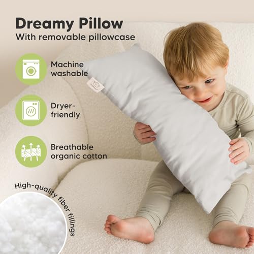 Toddler Pillow with Pillowcase