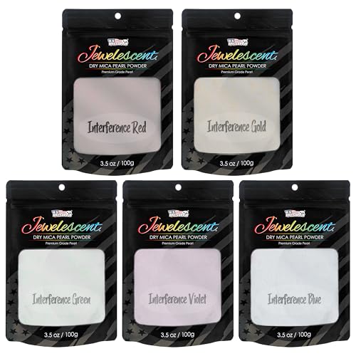 Mica Pearl Pigment Powder Kit (17.5 Ounce)