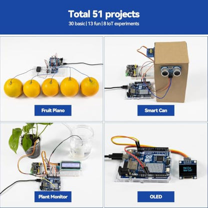 Elite Explorer Kit with Original Arduino Uno R4 WiFi