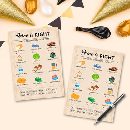 80th Birthday Party Games (31 Count)