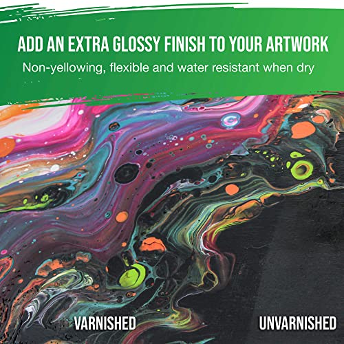 32 oz High Gloss Varnish for Acrylic Paintings