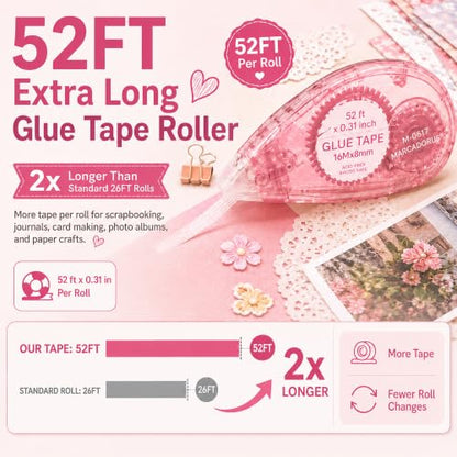 Glue Tape Roller (4 Count)