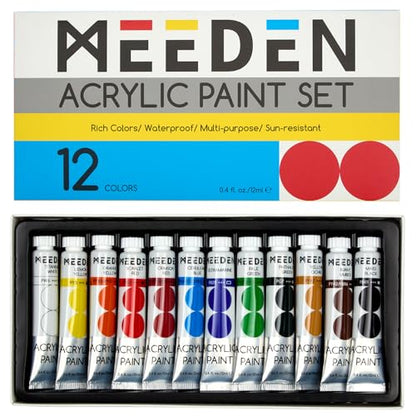 Beginners Acrylic Paint Set (5 Fl Oz)