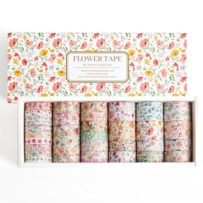32 Rolls Washi Tape Set (32 Count)