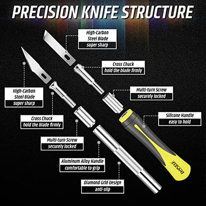 16 Piece Exacto Knife Set