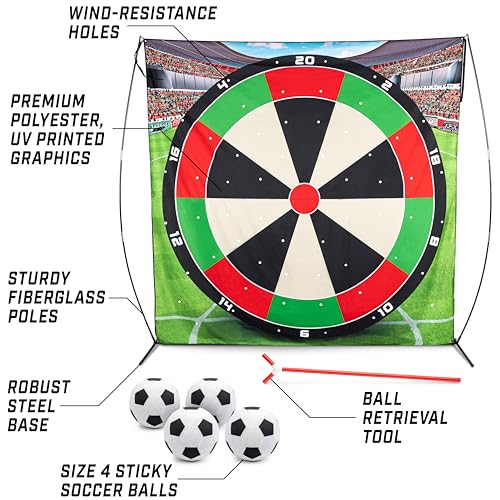 10 FT Chip N' Stick Soccer Darts