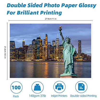 Double Sided Glossy Photo Paper