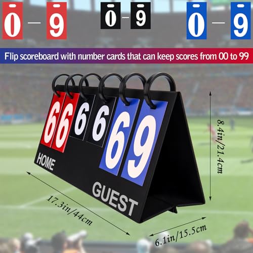 Flip Scoreboard Tabletop Score Flipper