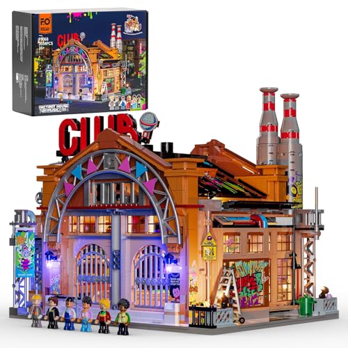 Factory House of Music Lighting Building Bricks Set (2654 Count)