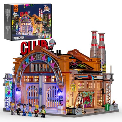 Factory House of Music Lighting Building Bricks Set (2654 Count)