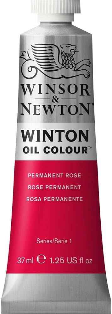 Winsor & Newton Winton Oil Color, 37ml (1.25-oz) Tube, Permanent Rose