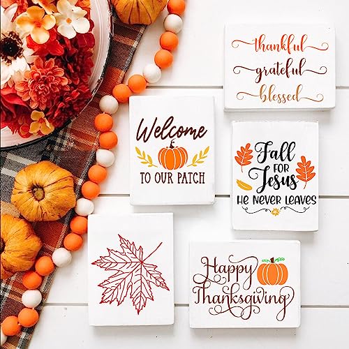 Fall Stencils for Crafts Reusable Fall Stencils for Painting on Wood 6" (25 Count)