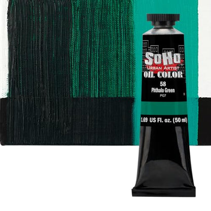 Oil Paint Phthalo Green