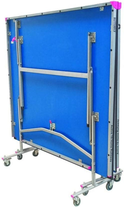 Butterfly Active 19 Home Ping Pong Table | Table Tennis Table for Game Room | 10 Minute Easy Assembly Game Table | Foldable Space Saver Ping Pong Table