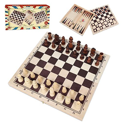 Wooden Chess Checker
