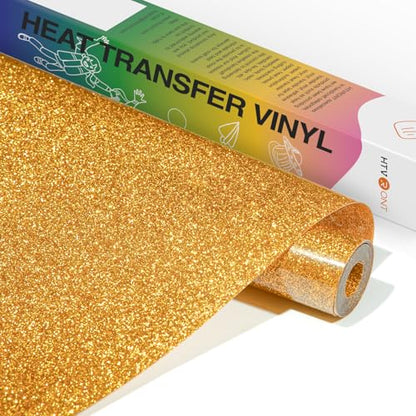 Gold Glitter HTV Vinyl