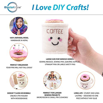 Sewing Pin Cushion Coffee Mug