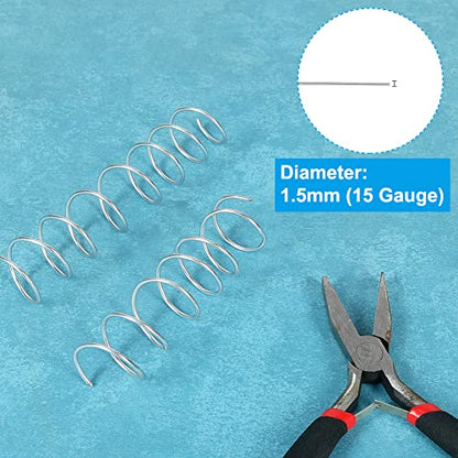 164ft 15 Gauge 1.5mm Aluminum Wire Bendable for Jewelry