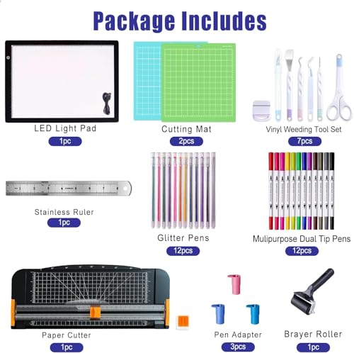 All-in-one Craft kit for Beginners and Experienced Makers (40 Count)