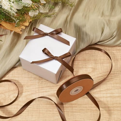 Brown Satin Ribbon 3