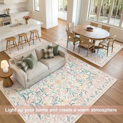 Washable Area Rug 6x9 (54 Sq Ft)