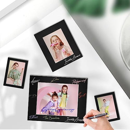 8x10 Black Picture Mats Pack of 14
