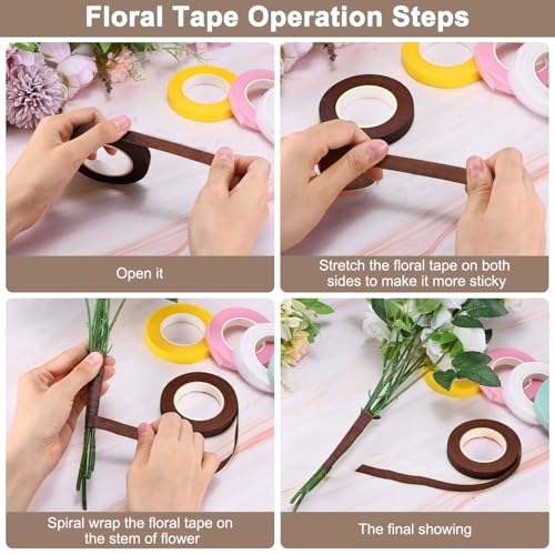 Floral Arrangement Kit with Brown Floral Tape