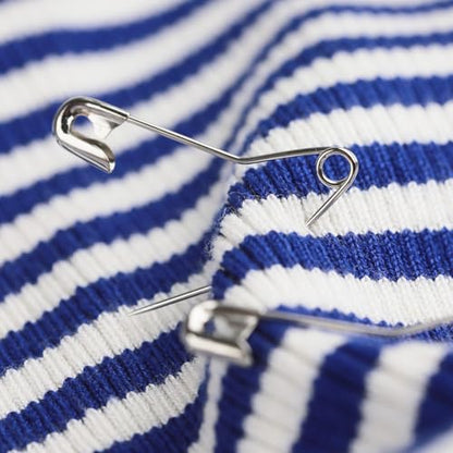 100 Pcs Curved Safety Pins for Quilting Basting Pins 38mm (100 Count)