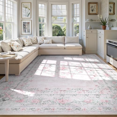 Washable 9x12 Area Rugs (108 Sq Ft)