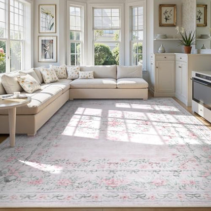 Washable 9x12 Area Rugs (108 Sq Ft)