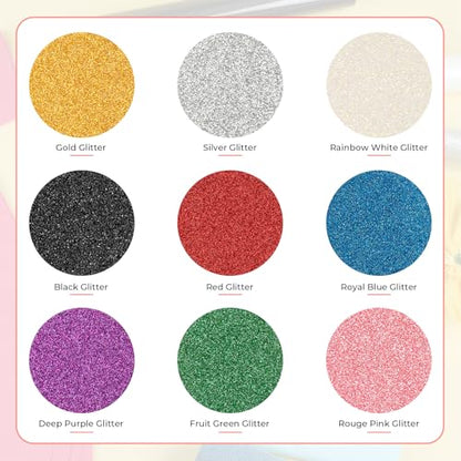 Glitter HTV Heat Transfer Vinyl