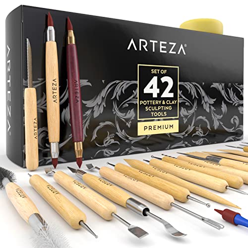 Pottery & Sculpting Tools (42 Count)