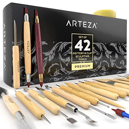 Pottery & Sculpting Tools (42 Count)