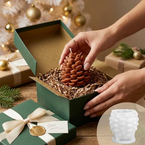 Pinecone Candle Mold
