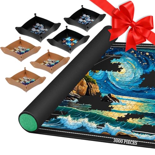 Jigsaw Puzzle Mat Roll Up